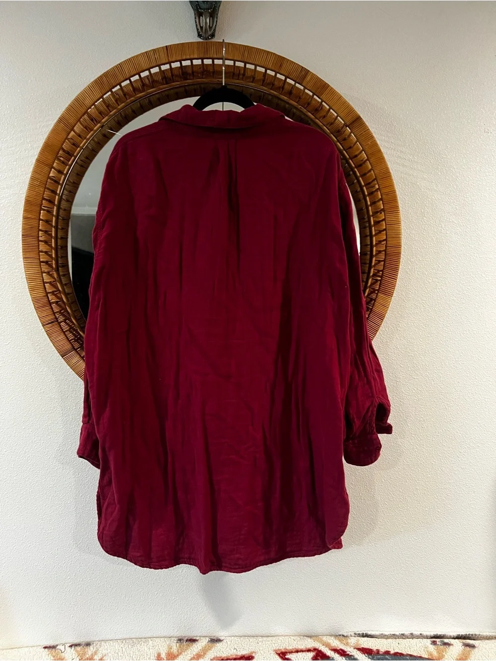 Free People x CP Shades Marella button down shirt